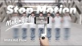 Vídeo em stop motion com a câmera Insta360 Flow