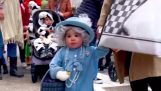Queen of England baby costume