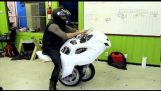 Ultramoderna elektrisk motorcykel