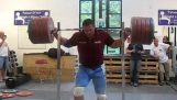 290 κιλά με βαθύ κάθισμα και χωρίς χέρια από τον Mikhail Koklyaev