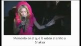 Derubato il Shakira