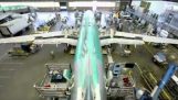 Build an airplane in timelapse