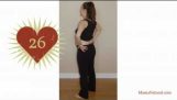 Nine months of pregnancy in less than 2 minutes