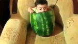 Copil de pepene verde