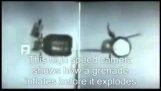 Explozia unei grenade în slow motion