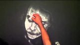 Painting with salt: The Joker