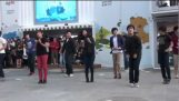 Танцува по таекуондо в Корея