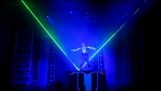 Niesamowity pokaz Laserman