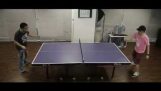 The most epic ping-pong match in history