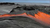 Rivers of lava
