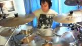 Een prachtig drummer… zonder handen