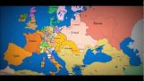 De kaart van Europa in de afgelopen 1000 jaar