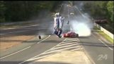 Big clash at Le Mans