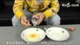 一個簡單的方法，對 diachwriseis 蛋黃從蛋