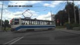 Staţia de tramvai şi rănit