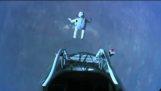 Nedgången av Felix Baumgartner från rymden