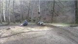 Fail with motocross machines