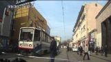 Frontalkrock med streetcar