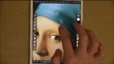 Malování s prsty na iPad