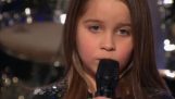 Μια 6χρονη τραγουδά Metal