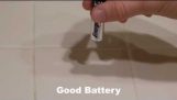 Jednostavan način da isprobate AA baterije