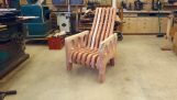 Konštrukcia drevená stolička