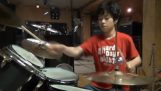 14chronos impresionante bateristas de Japón