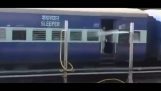 Klimaanlægget på toget i Indien