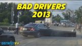 Die schlechtesten Autofahrer im Jahr 2013