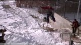 Extrém snowboard