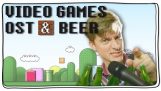 משחקי וידאו מוסיקה עם בקבוקי בירה