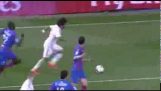 Gol épico por Nikos Karabela com Real