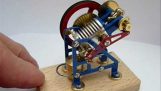Egy miniatűr Stirling-motor