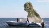 פוסידון רקס: הקלטת עם דינוזאור מתחת למים