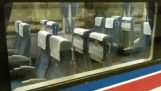 Automatisk seter i japansk toget