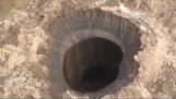 Tajomný crater sa objaví na Sibíri