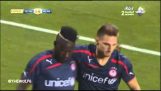 O objetivo do Olympiakos amigável – Milan 3-0