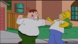 Family Guy – Simpson család-Crossover