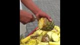 Пилинг ананасовый, легко и быстро