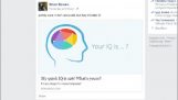 IQ test for idiots on Facebook