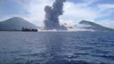 A huge volcanic eruption in New Guinea