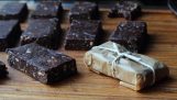 Barrette di cioccolato – Come fare la frutta & Barrette energetiche dado – Bar per la colazione ricetta