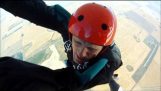 Ersten Mal Skydiver Angst