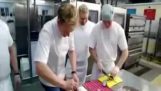 Gordon Ramsay loses an onion cutting contest to a prison inmate