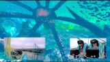 FULL POV Kraken Unleashed VR roller coaster experience at SeaWorld Orlando