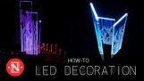 Dekorativne promena boje LED lampu || PRAKTIČNIM