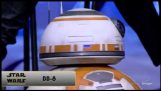 BB-8 على خشبة المسرح في حرب النجوم الاحتفال 2015