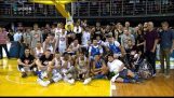 Antetokounbrosハイライト対ナショナルバスケットボールチーム2005 (“Antetokounbrosイベント” 2017テッサロニキ)