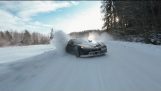 Crazy zimné drift, Rusko