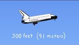 Cum să aterizeze Space Shuttle… din spatiu
